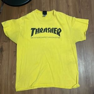 Yellow thrasher tee